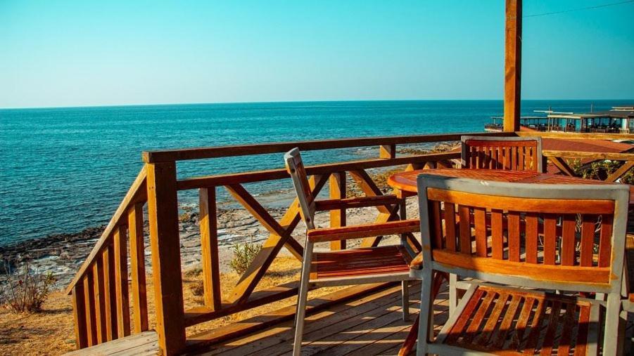 Zambak Holiday Village & Restaurant Superb Seafront Location ! Agios Georgios (Girne) Exterior foto